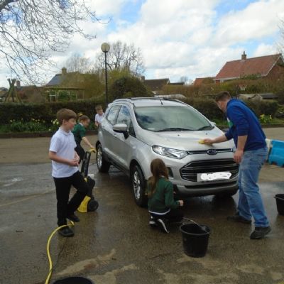WHAT A LOT OF SUDS! THE JRSO CAR WASH